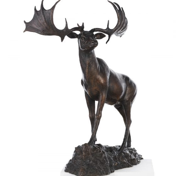 Sculpture "Giant Irish Deer"