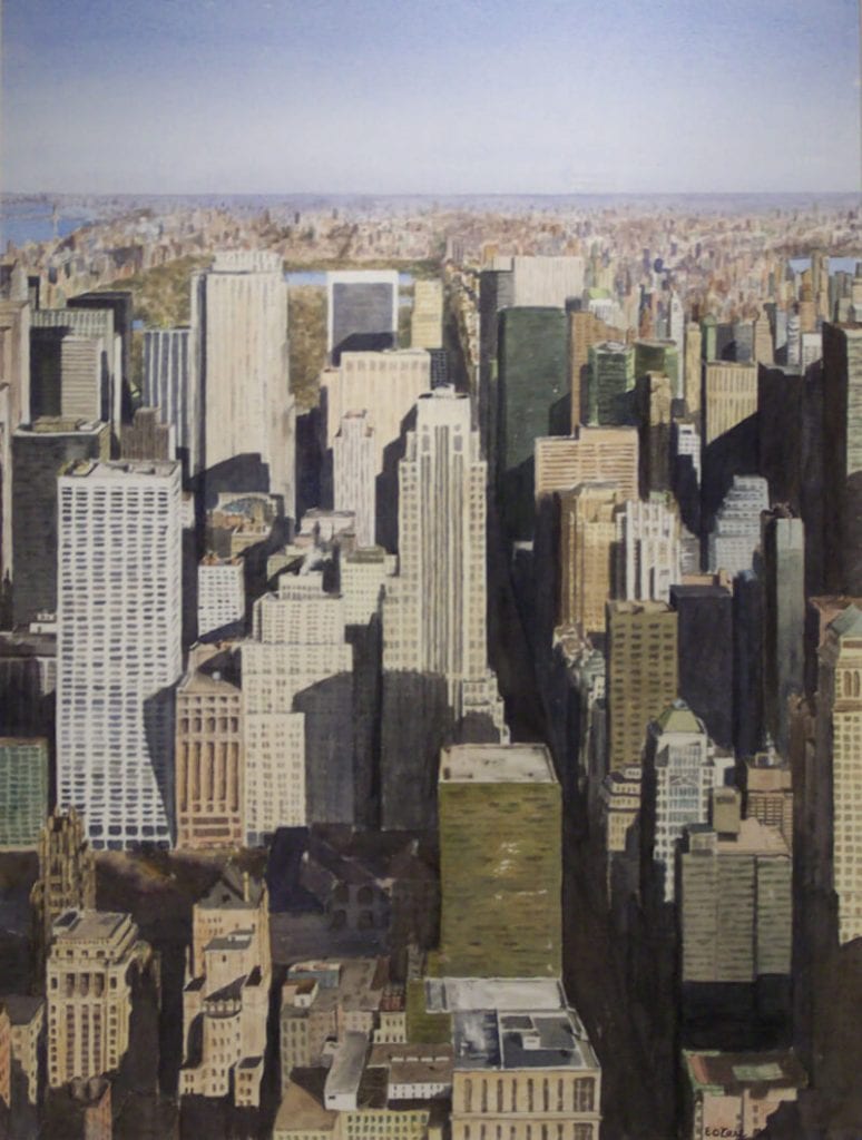 Painting "Uptown Manhattan"