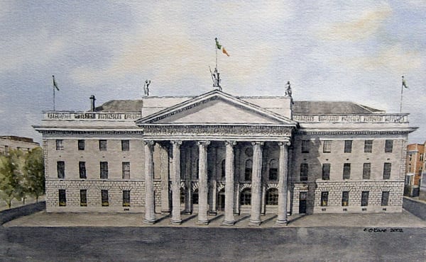 Painting "General Post Office, Dublin"