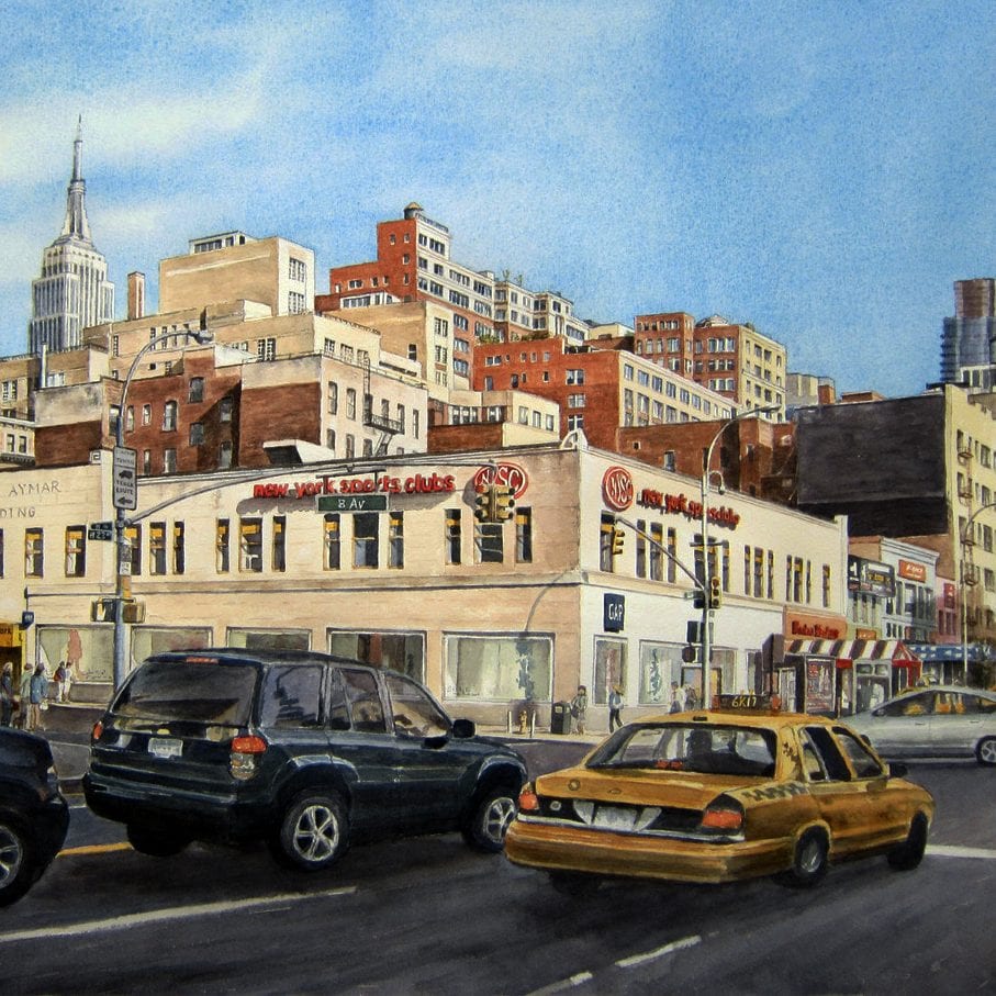 from Painting "23rd & 8th, NYC"