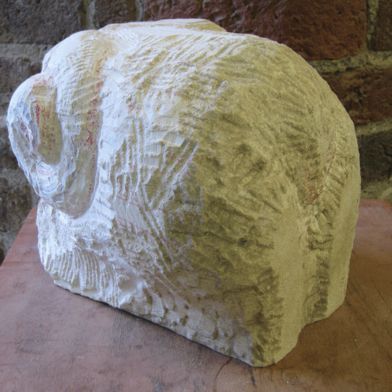 Sculpture "Ram"
