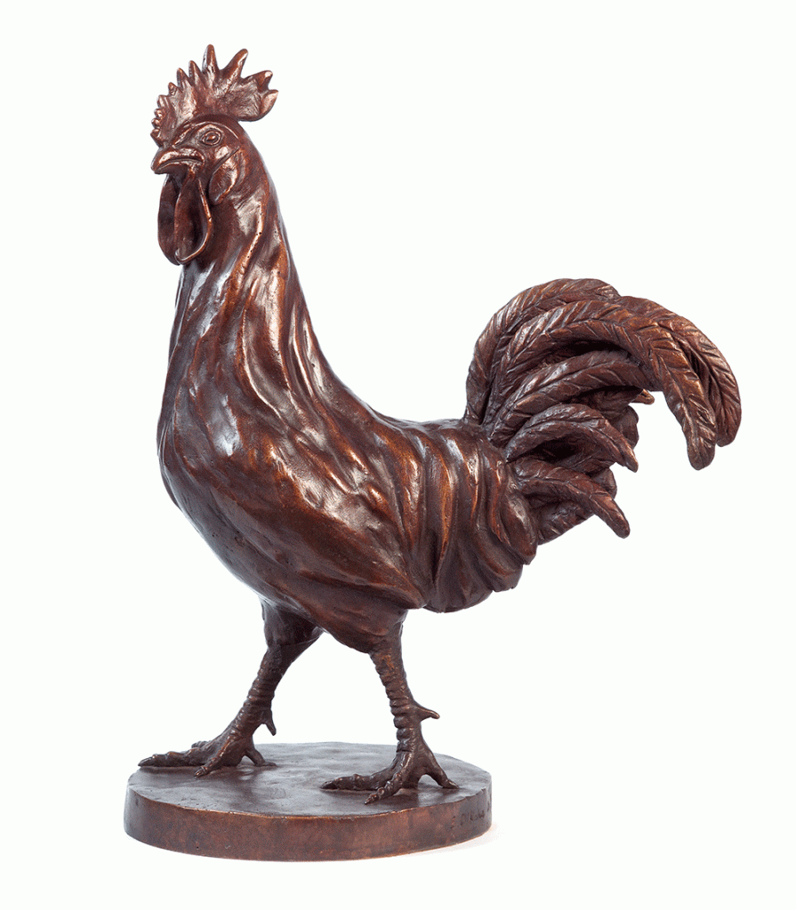 Sculpture "Rooster"